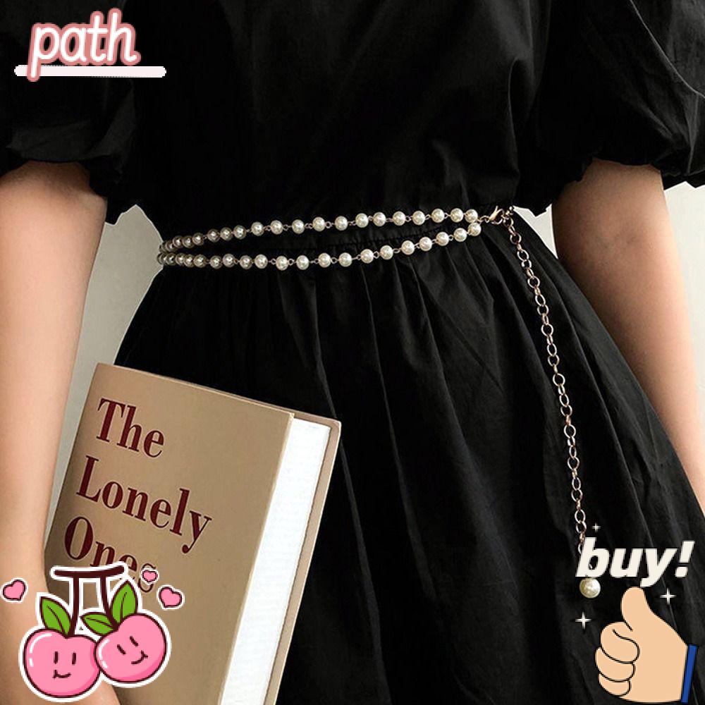 Dây Thắt Lưng Hai Lớp Trang Trí Trang Sức Dành Cho Nữ