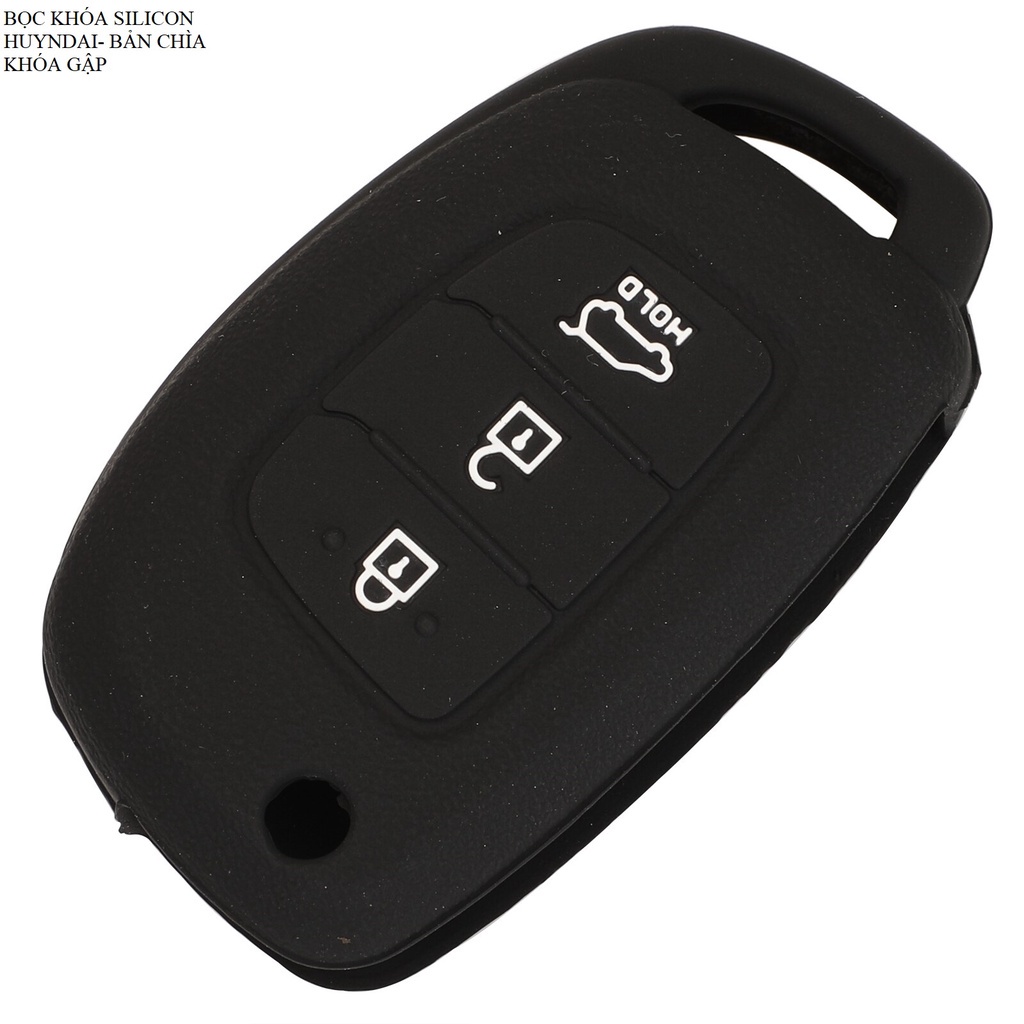 Bọc khóa SILICON ô tô HUYNDAI I10-CRETO- I20-Tucson-Elantra-Santa Fe-I30- Anywork