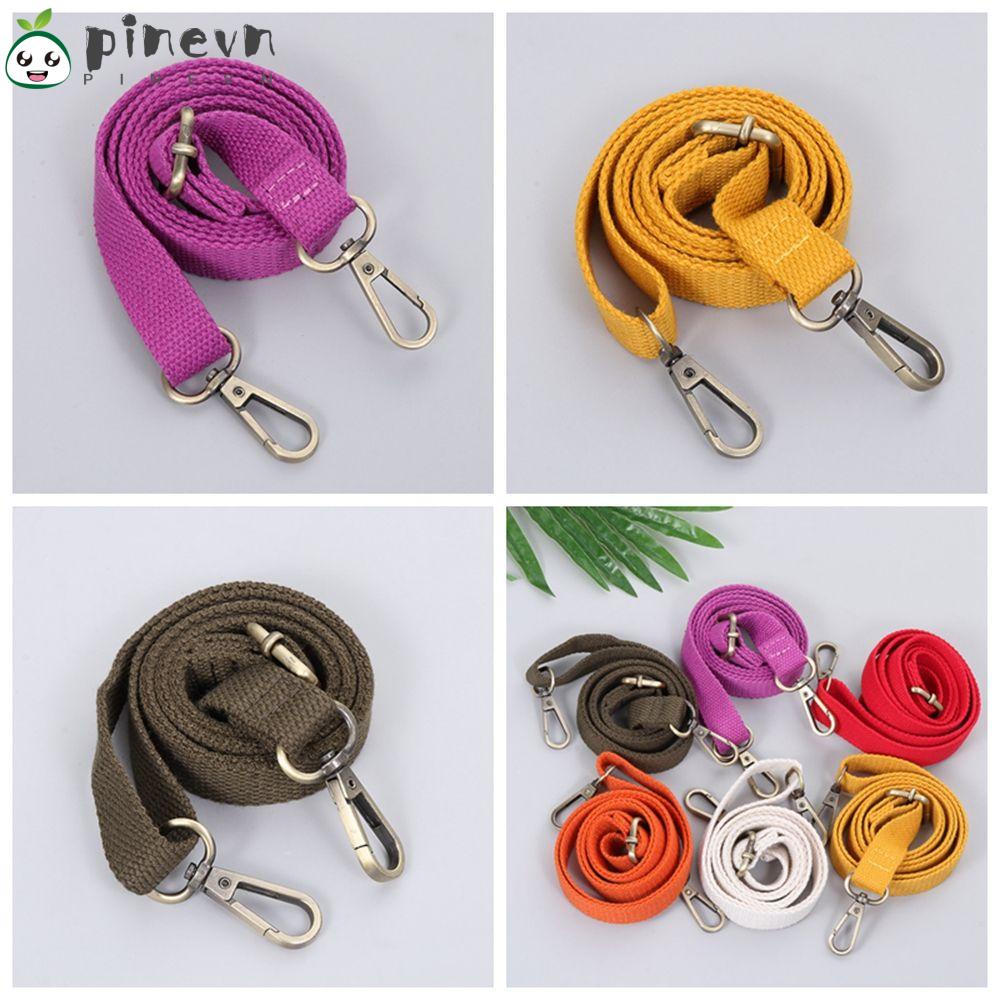 Dây Đeo Túi Xách 130CM Vải Canvas Màu Sắc Ngọt Ngào