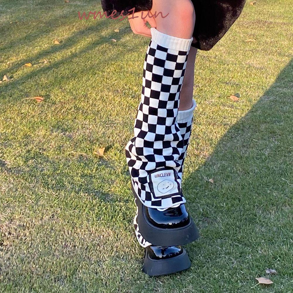 Vớ Ống Rộng Giữ Ấm Chân Kiểu Lolita Ngọt Ngào WMES15H Y2k Cho Nữ