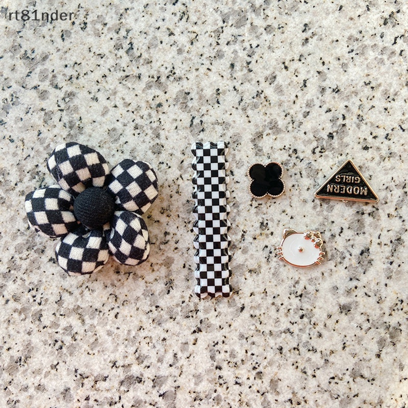 Rt 1 Bộ Phụ Kiện Trang Trí Giày Hình Croc DIY Dễ Thương Có Thể Tháo Rời