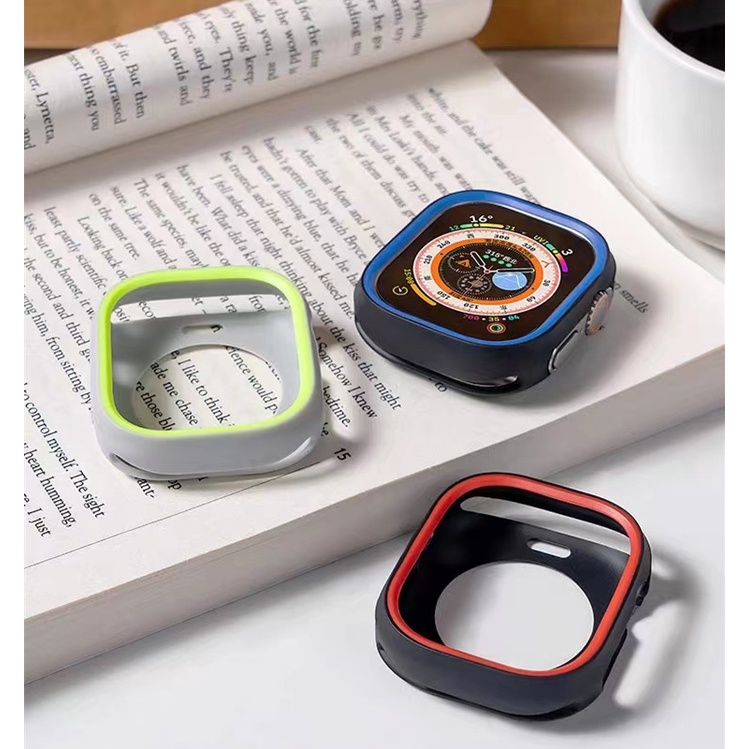 Vỏ silicone Mềm Bảo Vệ Đồng Hồ Apple Watch 44mm 40mm 42mm 45mm 41mm 38mm 49mm 6 / 3 SE 7 / 8 Ultra 3 2 45mm