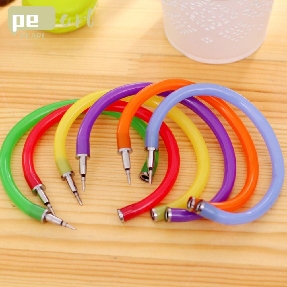 .Set 6 Bút Bi Mực Xanh Nhiều Màu Sắc