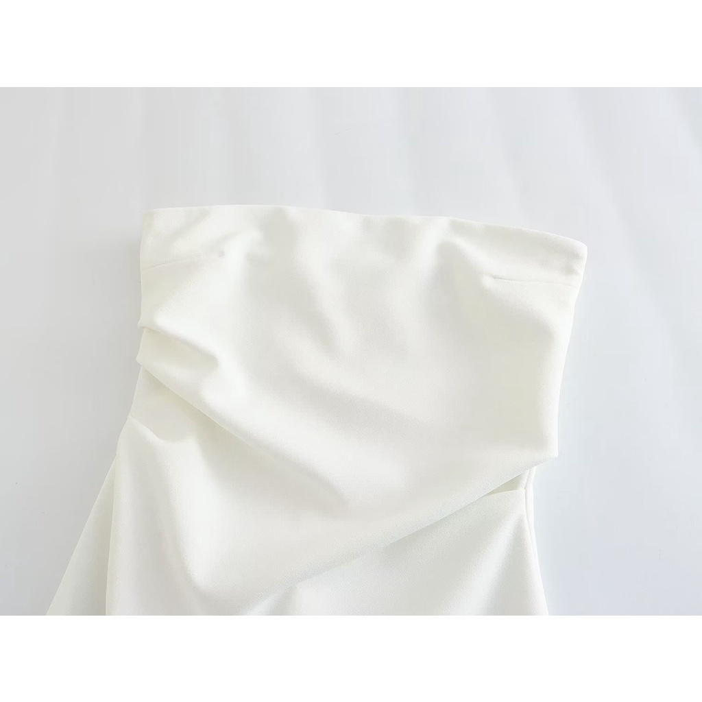 Uibey Đầm Mini Ba Chiều Màu Trơn Xinh Xắn 6381