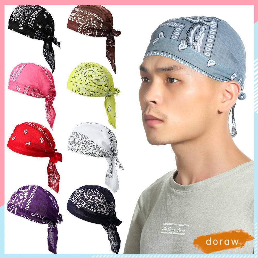 Mũ Trùm Đầu Bằng Cotton Co Giãn Nhanh Khô Phong Cách Cướp Biển Độc Đáo