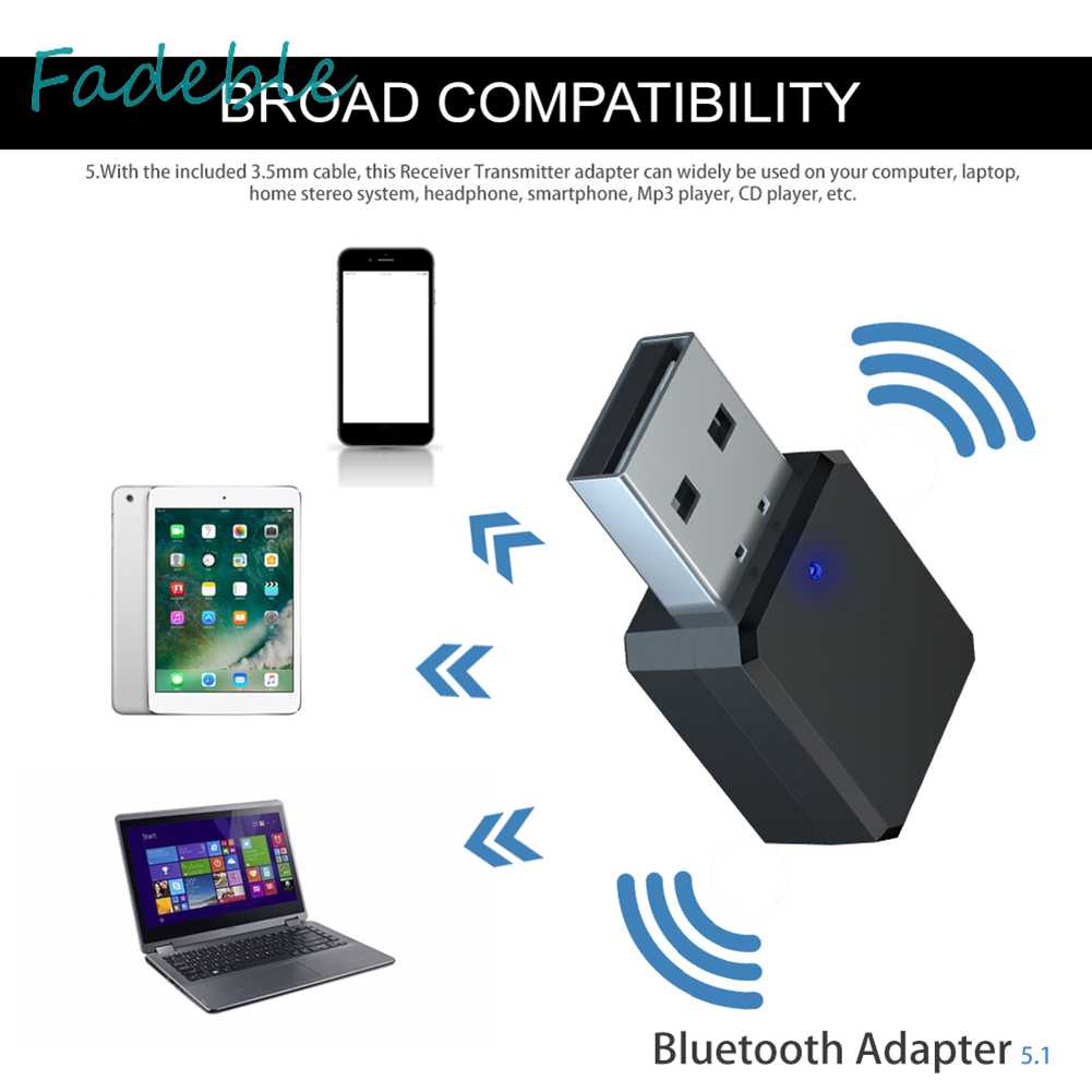 Thiết Bị Nhận Tín Hiệu Bluetooth 5.1 KN318 Jack Cắm 3.5mm Cho Xe Ô Tô