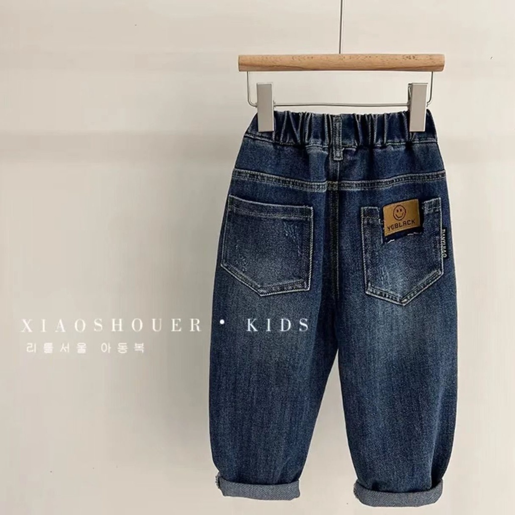 Quần Jean Cotton Thời Trang Mùa Xuân Mới 2023 Cho Bé Trai