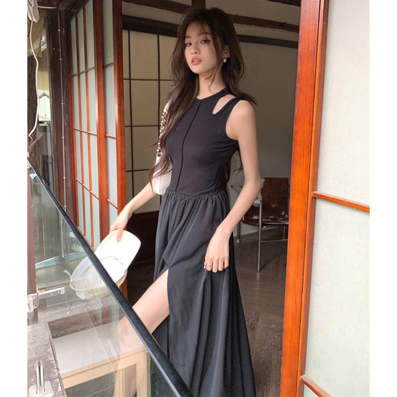 Đầm maxi Dáng Rộng Xẻ Tà Thời Trang Mùa Hè Cá Tính