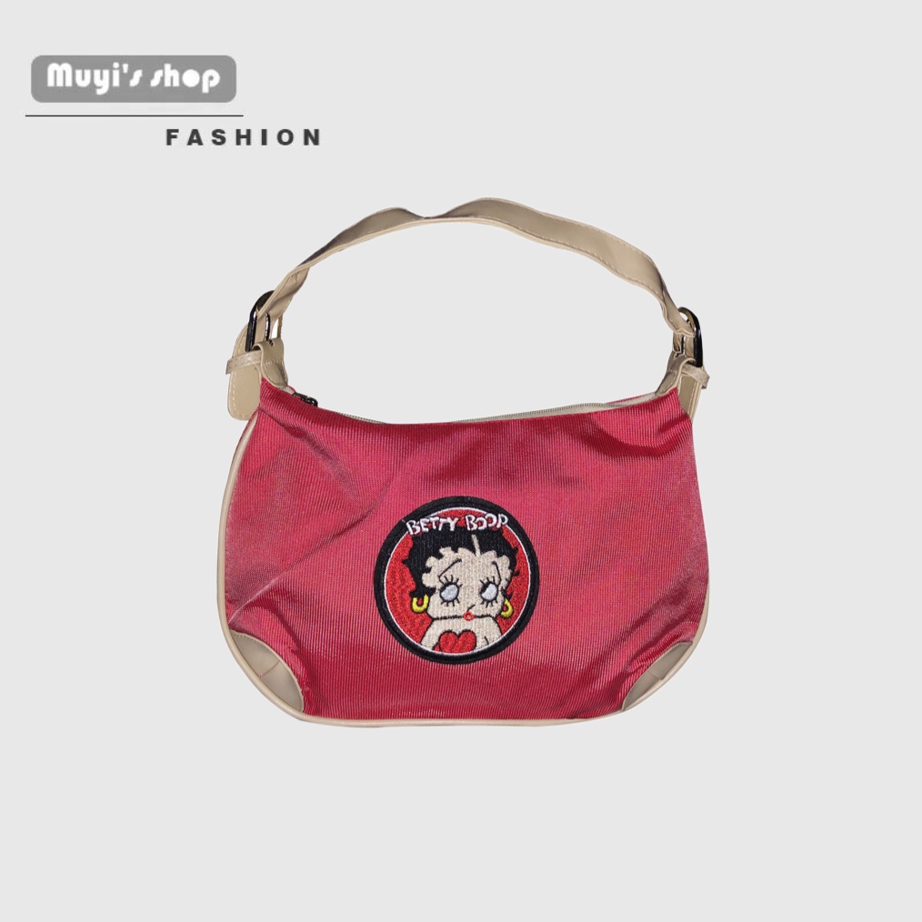 Sản Phẩm Tốt Tốt Túi Nhỏ Đeo Dưới Cánh Tay Phong Cách Retro Mỹ Miss BB Local Mát Mẻ ins