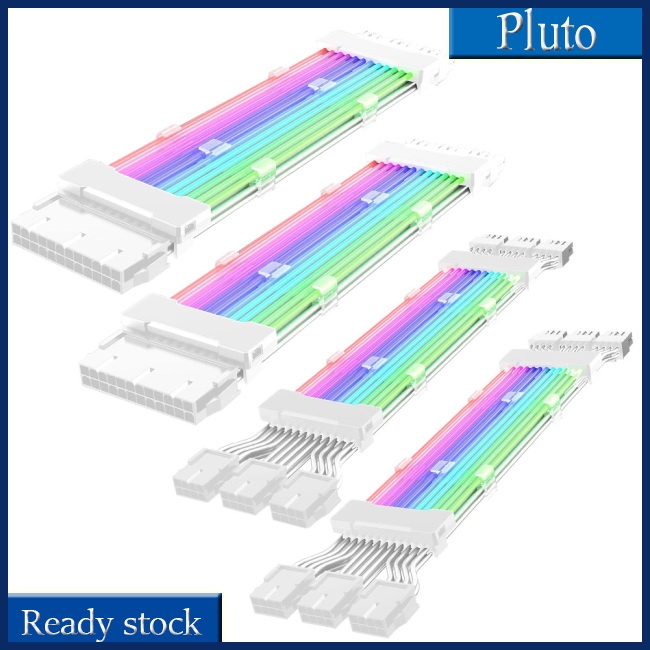 Mới Dây Cáp Nối Dài 24 Pin 5v Argb Cho Bo Mạch Chủ Máy Tính Thẻ