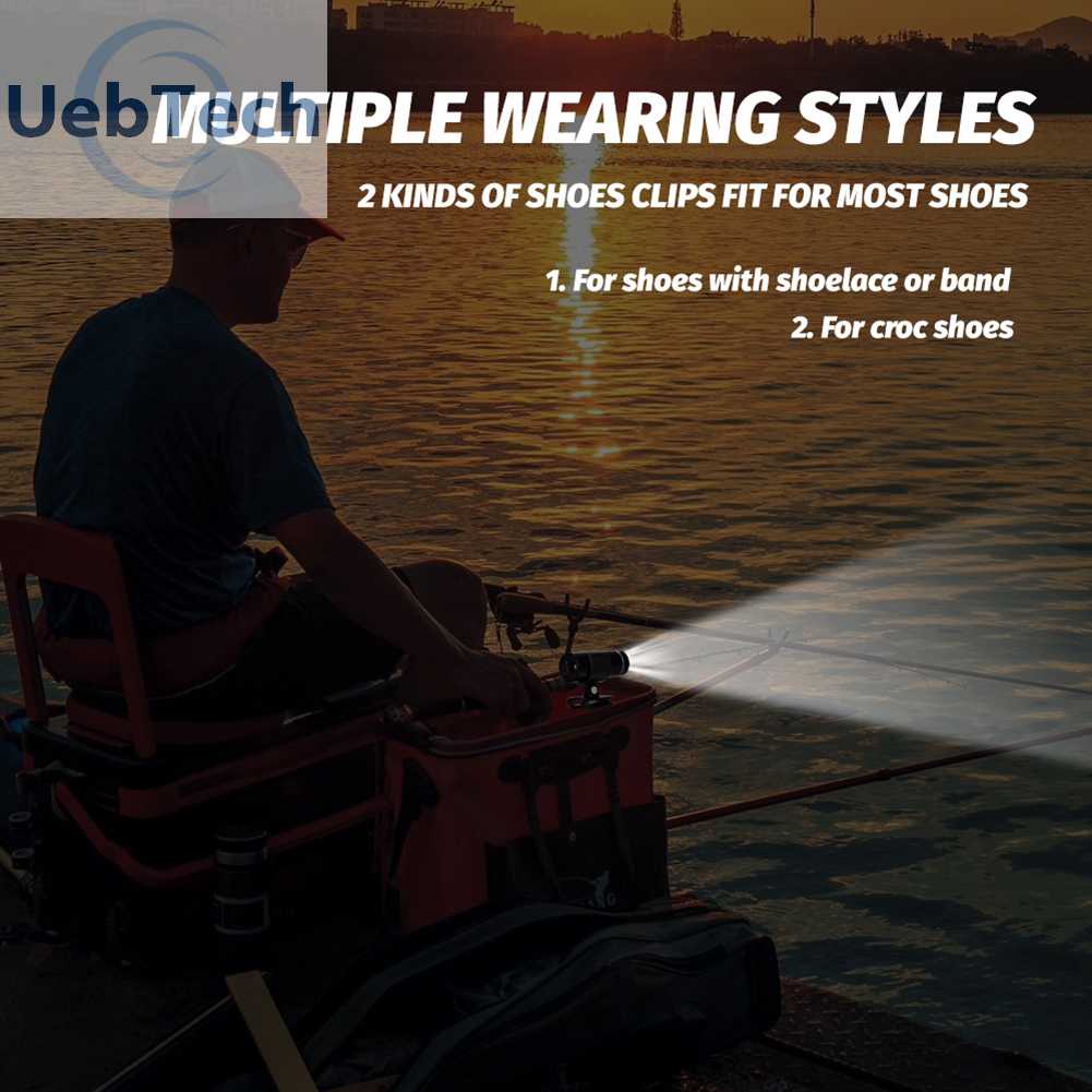 Set 2 Đèn Pin 200LM LED 230mAh Cổng Sạc USB Loại C