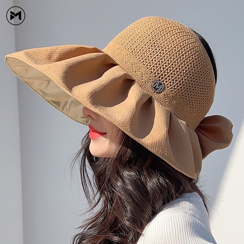 Nón Tai Bèo Vành Rộng Chống Tia UV Phong Cách Hàn Quốc Mới 2023