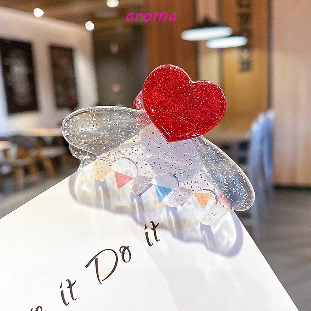 Kẹp Tóc Hình Trái Tim Phong Cách Hàn Quốc Dành Cho Nữ