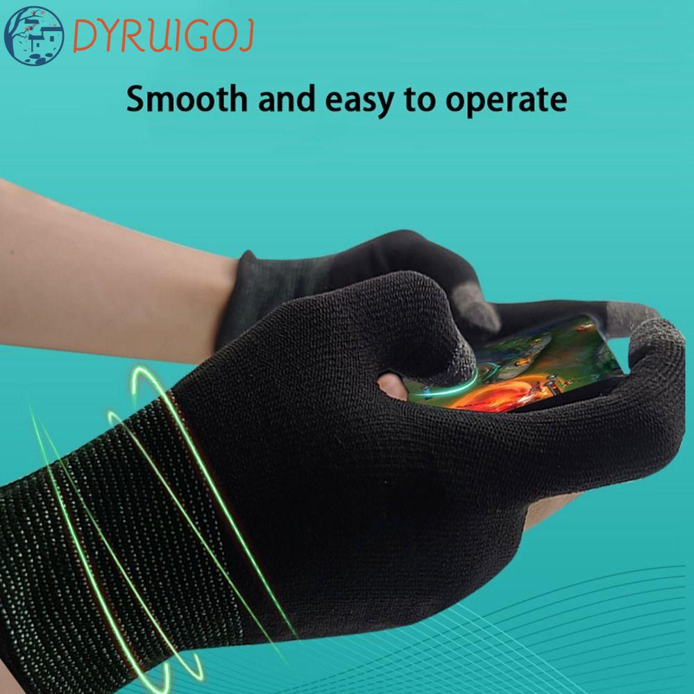 1 Cặp Vỏ Bọc Ngón Tay Chơi Game Chống Mồ Hôi Thoáng Khí