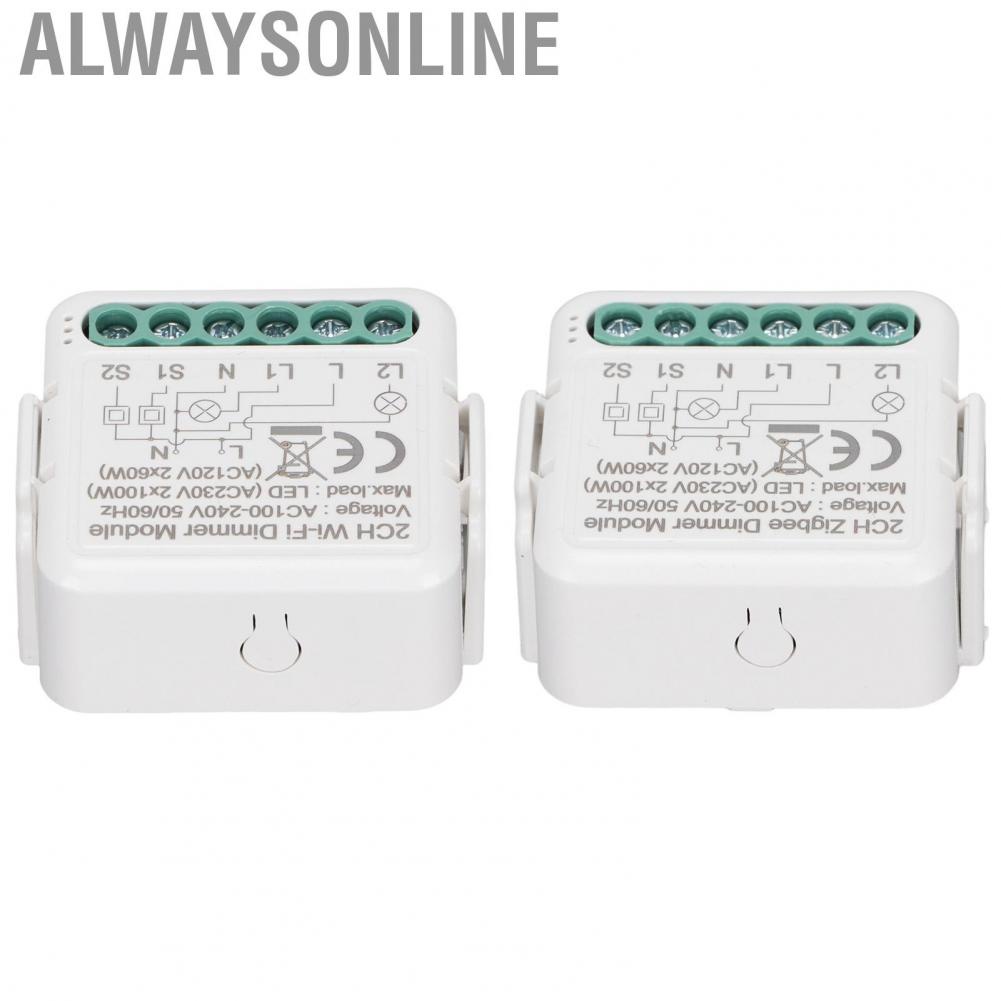 Alwaysonline Intelligent Switch Module  Safe East To Install Smart Convenient for Electrical Appliances Home