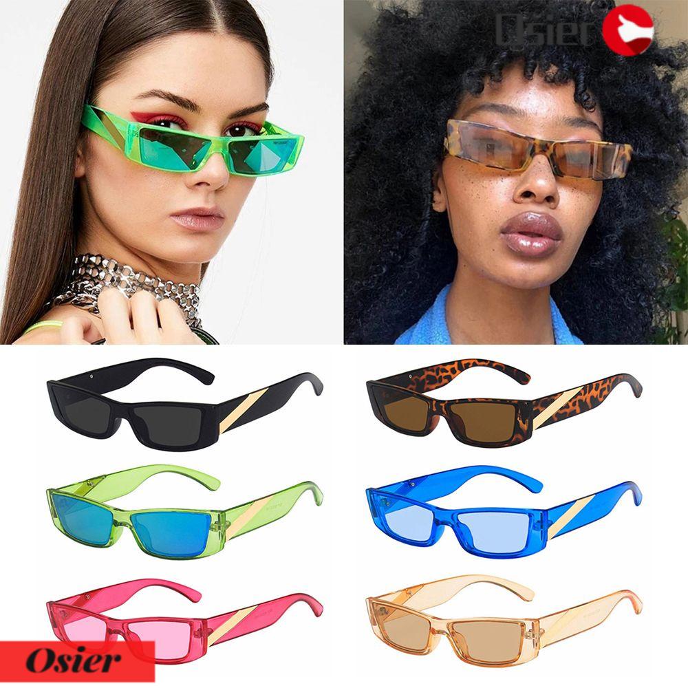 Kính Mát Hình Chữ Nhật Nhỏ Chống Tia UV400 Thời Trang OSIER1