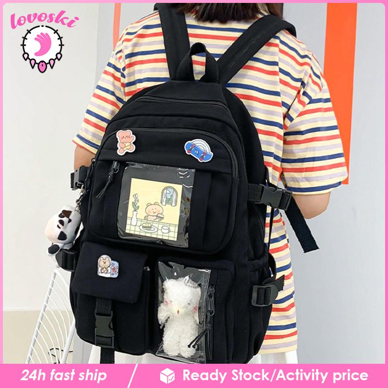 Balo Đựng Laptop Có Dây Đeo Vai Thời Trang Cho Nữ