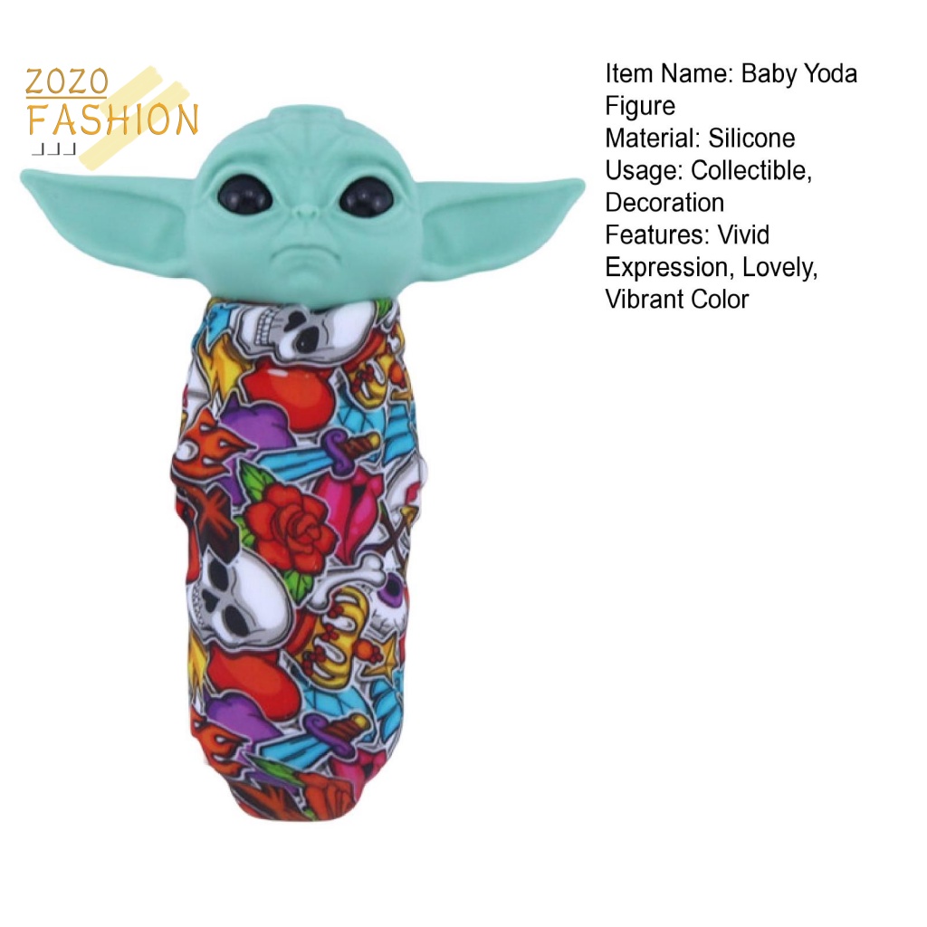 Mô Hình Nhân Vật Người Ngoài Hành Tinh Mandalorian Bằng Silicone