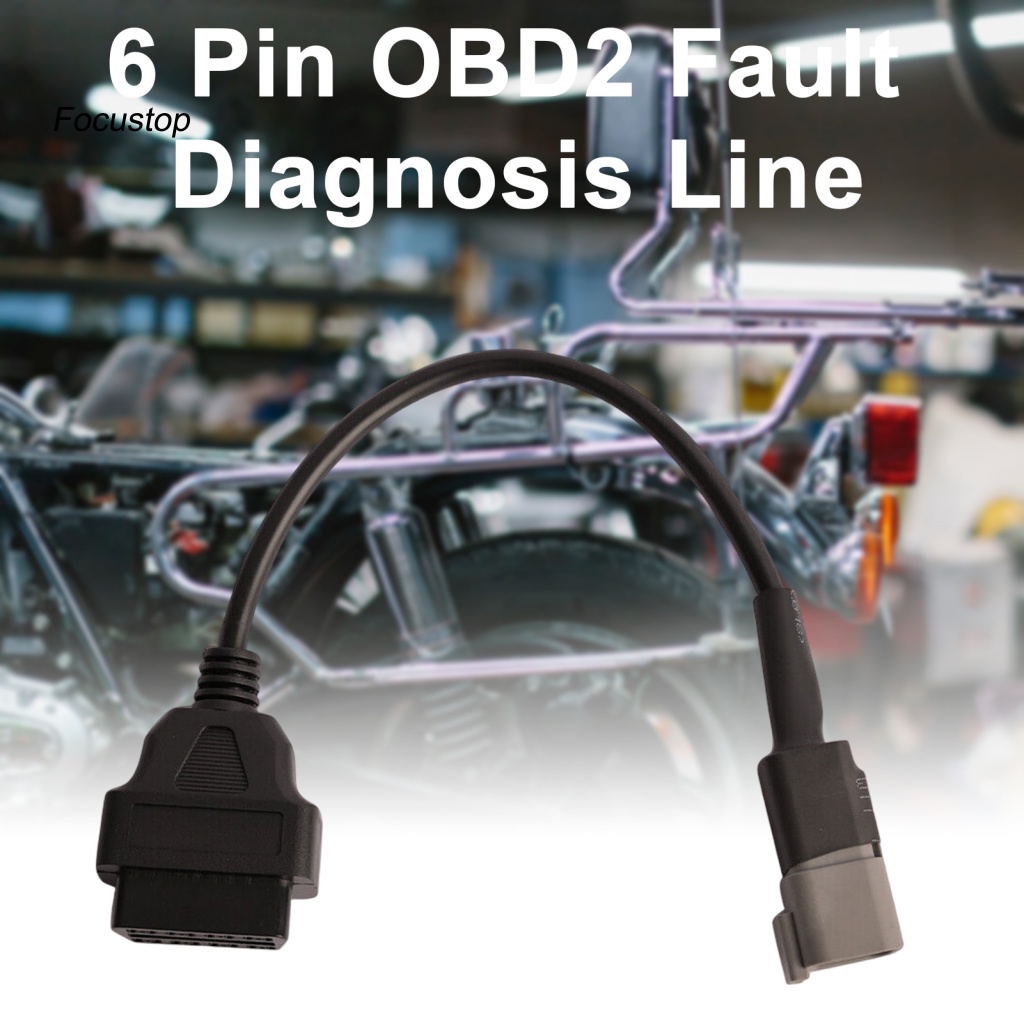Cáp ChuyểN ĐổI 6 Pin OBD2 MàU Đen Cho BRP ATV UTV