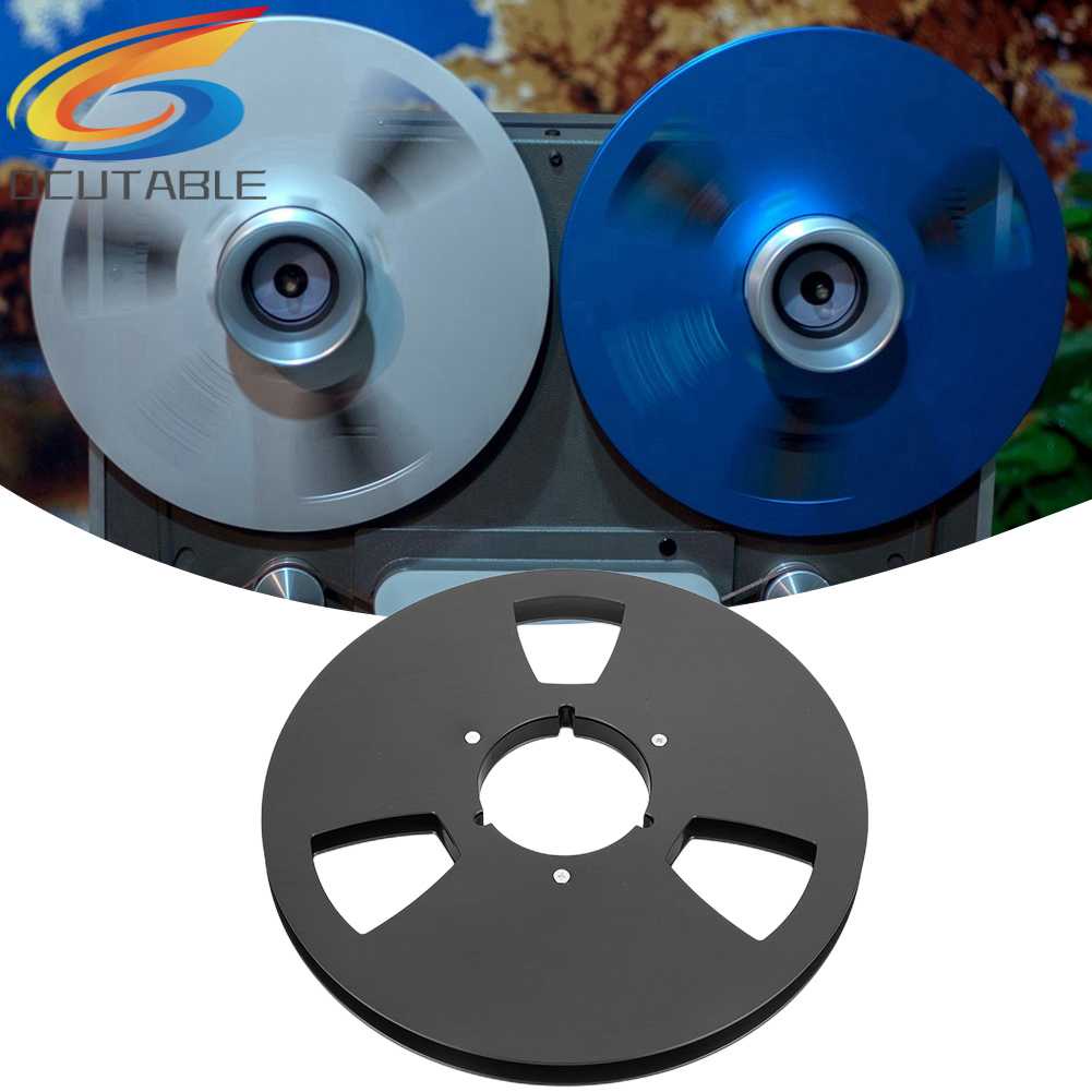 Cuộn Băng Ghi Âm Rỗng 10 Inch Bằng Hợp Kim Nhôm Cho Thợ Sửa Chữa ReVox / TEAC