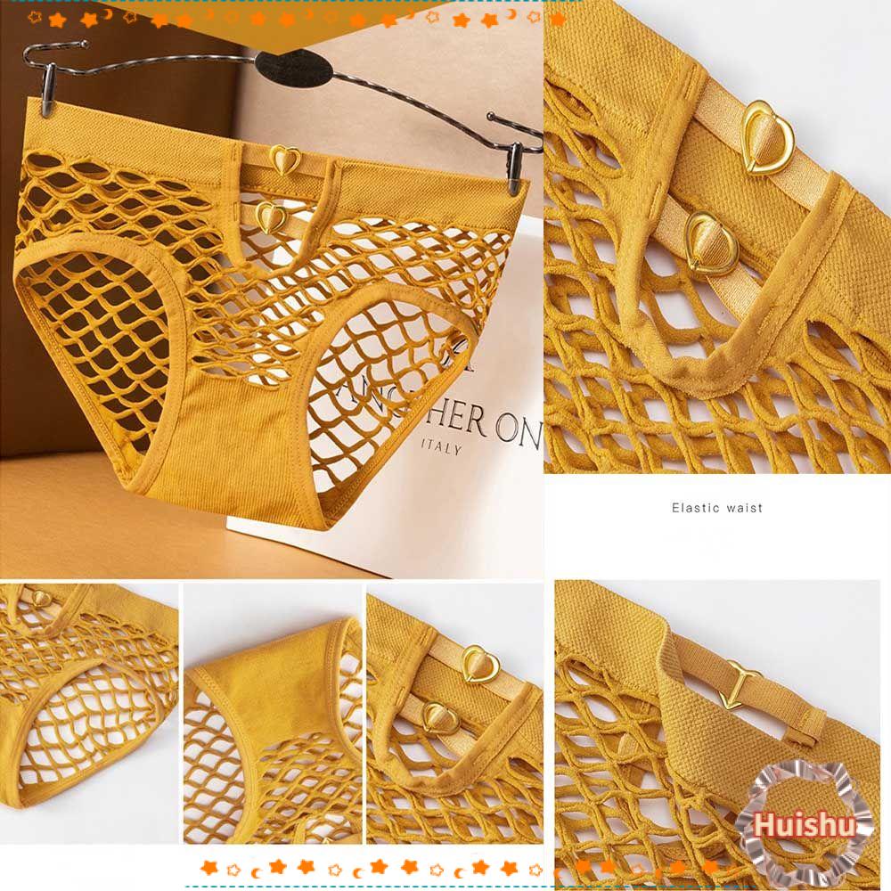 Quần Lót Nylon Phối Lưới Phong Cách Quyến Rũ Dành Cho Nữ