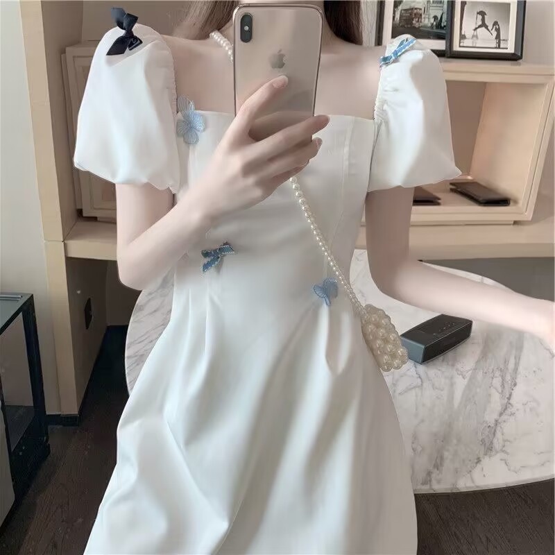 DannieWan váy Đầm nữ váy nữ sang chảnh váy đi biển A92M03W
