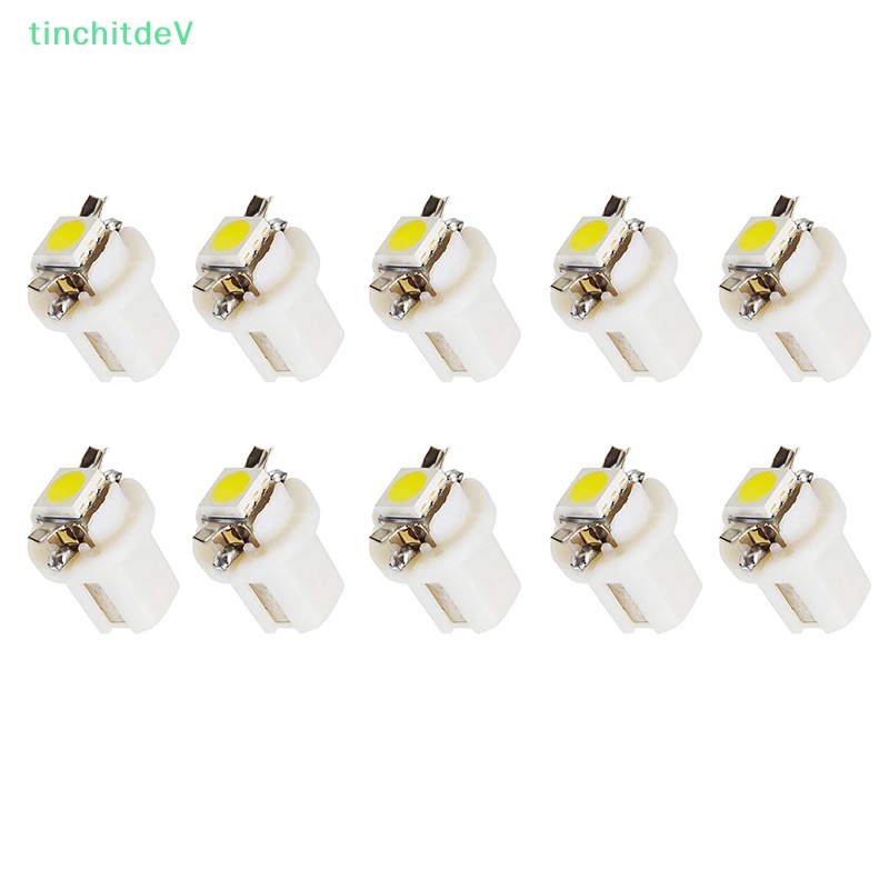 [TinchitdeV] 10 Bóng Đèn LED T5 B8.5d Gắn Bảng Điều Khiển Xe Hơi