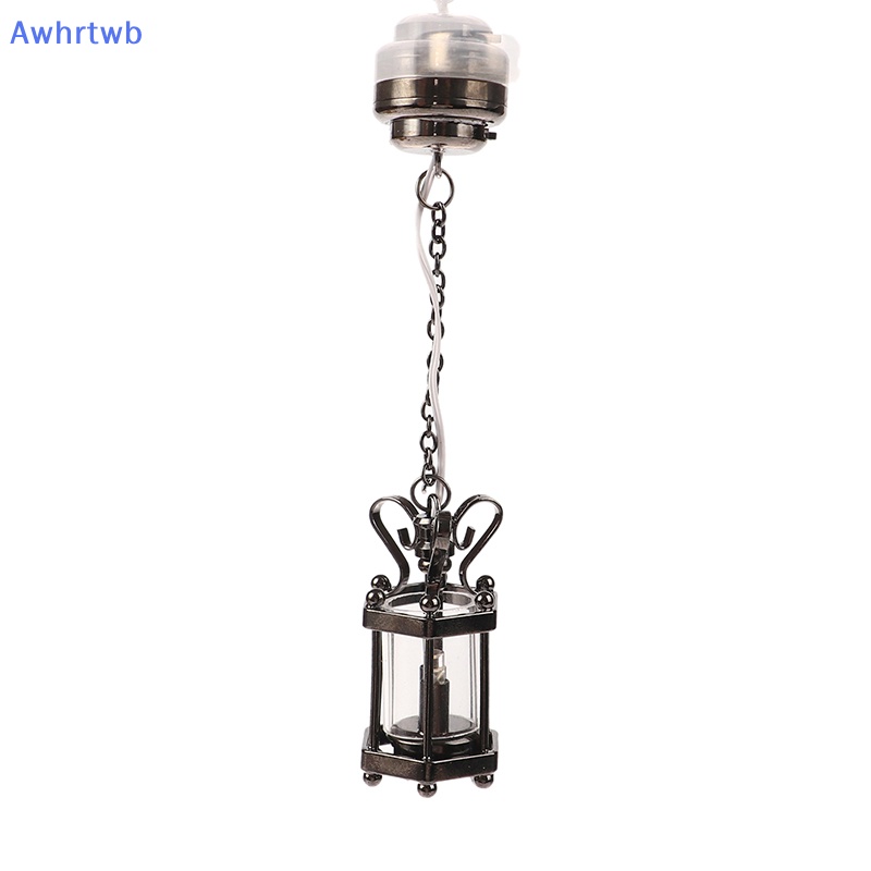 Đèn Trần Thủy Tinh Trang Trí Nhà Búp Bê Tỉ Lệ 1: 12 Mới