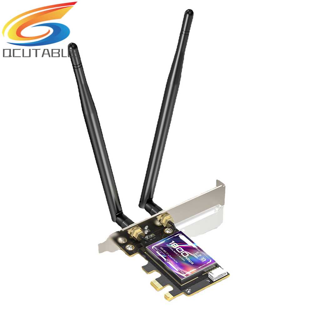 Bộ Chuyển Đổi WiFi 802.11N / G / B / A / AC / AX WIFI6 / Bluetooth 5.2 Cho Windows 10 / 11