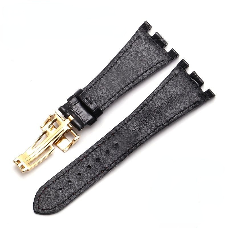 Dây Đeo Thay Thế Bằng Da Thật 28mm Cho AP 15703 26470SO Royal Oak