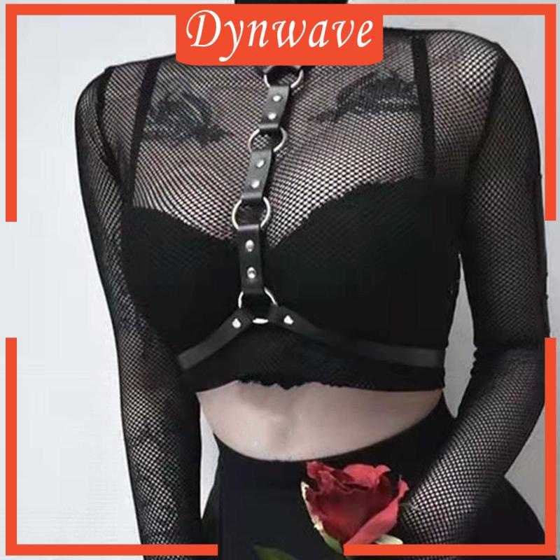 [Dynwave] Dây Xích Đeo Cơ Thể Bằng Da Dạng Chuỗi Rỗng Cho Nữ Đi Tiệc Bikini Mùa Hè