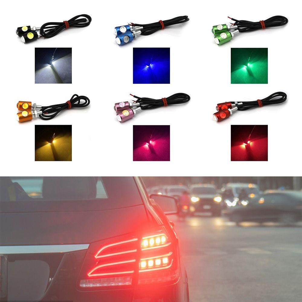 Set 2 Đèn Chiếu Biển Số Xe Siêu Sáng Dễ Lắp Đặt Tiện Dụng