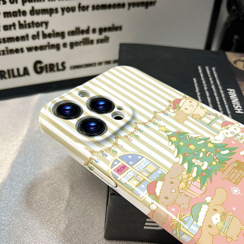 Ốp Điện Thoại Bảo Vệ Toàn Diện Hình Chú Chó Cinnamon Cho Iphone 812 14pro 711 Xr Xsmax 13