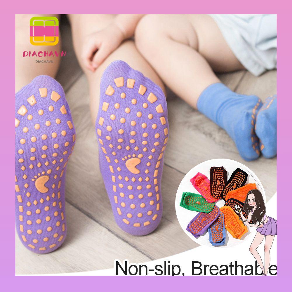 1 Đôi Vớ Chống Trượt Thoáng Khí Thoải Mái Cho Người Lớn Và Trẻ Em