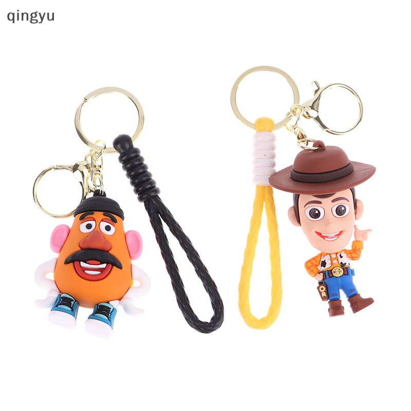 DISNEY Móc Khóa Hình Nhân Vật Buzz Lightyear Woody Lotso Trong Phim Toy Story