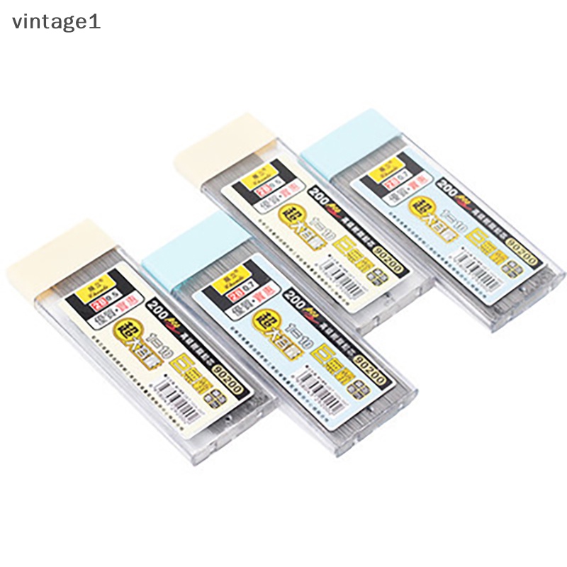 Set 1 / 200 Ruột Bút Chì Bấm 2B Ngòi 0.5 / 0.7mm Phong Cách Vintage