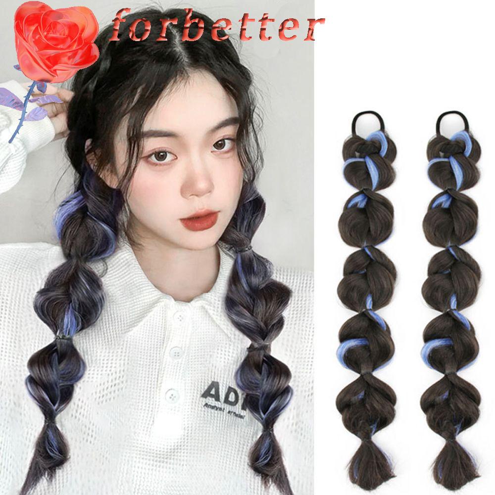 Dây Buộc Tóc Cao Su Co Giãn Kiểu Dáng Dễ Thương DIY