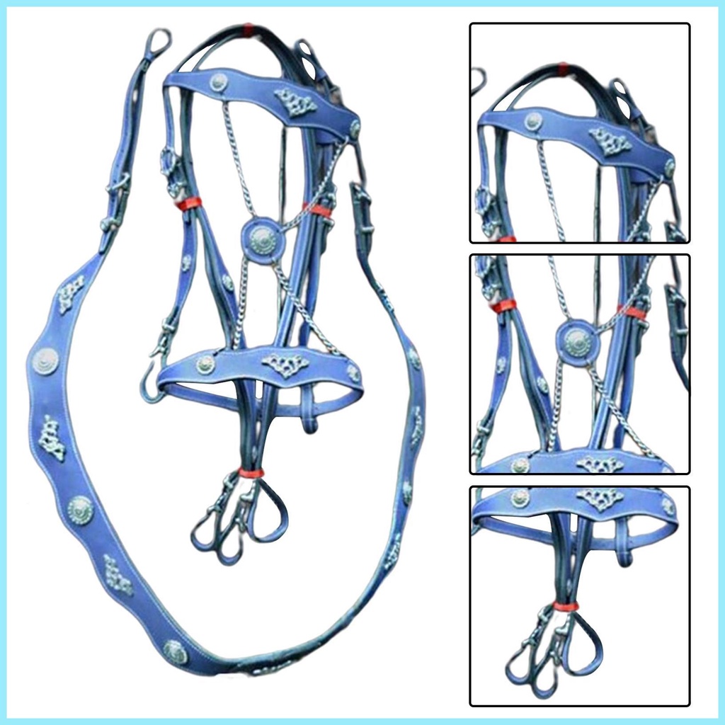 Dây Buộc Ngựa Và Dây Dẫn Bằng Da PU Cho Ngựa Unfettered Thiết Kế Tiện Dụng Thoải Mái