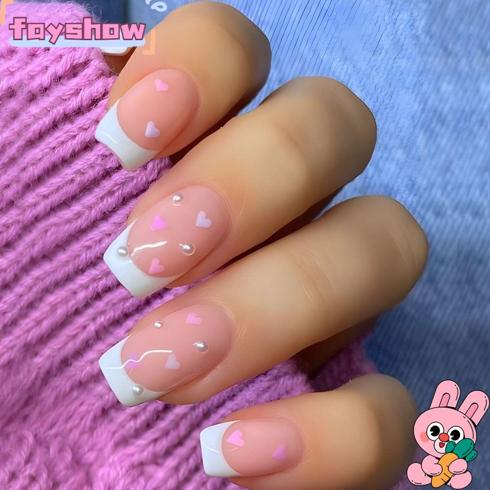 Bộ Móng Tay Giả DIY Che Phủ Toàn Diện Có Thể Tháo Rời