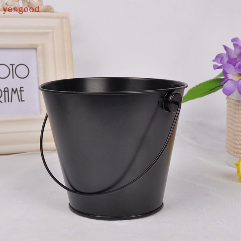 Xô Kẹo Mini Bằng Kim Loại Dùng Trang Trí Tiệc Cưới DIY