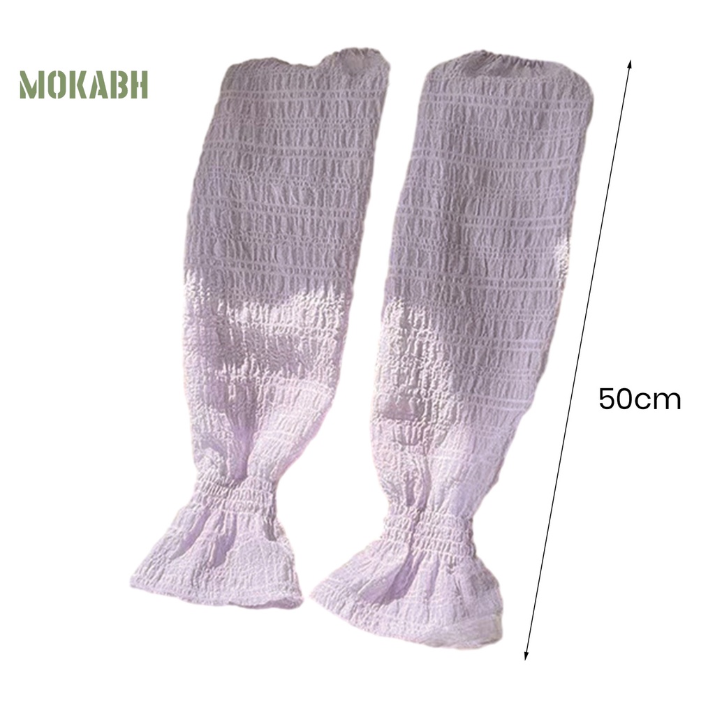 1 Cặp Găng Tay Co Giãn Thoáng Khí Chống Tia UV Chống Trượt Bảo Vệ Khi Đạp Xe