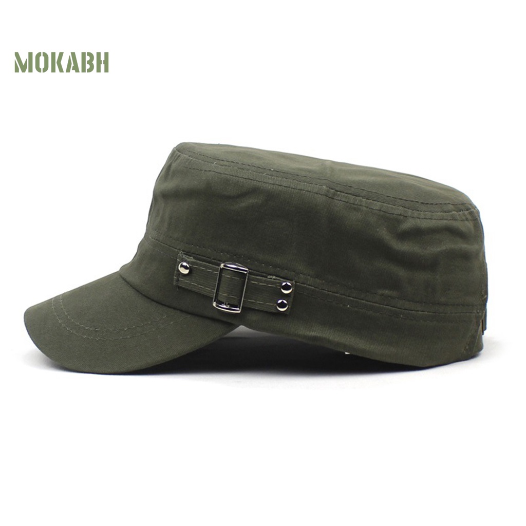 Mũ Lưỡi Trai Màu Trơn Thoáng Khí Thời Trang Mùa Hè Cho Nam