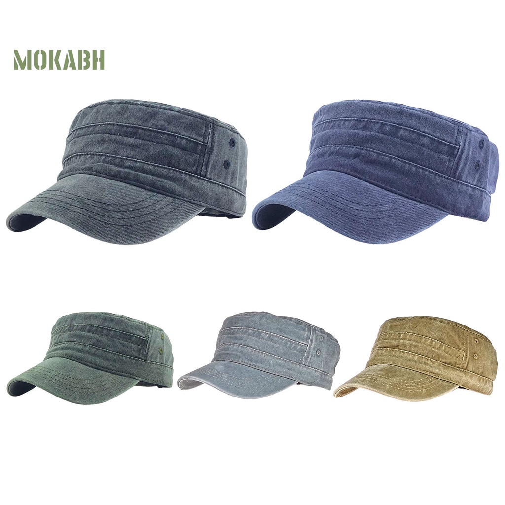 Mũ Lưỡi Trai Chống Nắng Mùa Hè Phong Cách Vintage Cho Nam