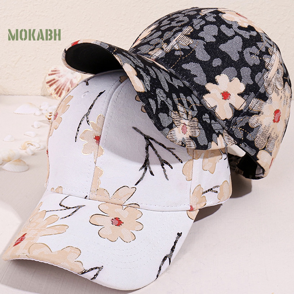 Mũ Bóng Chày Mùa Hè Thoáng Khí Chống Tia UV Vành Rộng Có Thể Điều Chỉnh