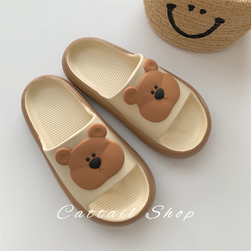 Cattail dép dép nữ dép bánh mì nữ dép bánh mì nữ Chống Trượt 060214