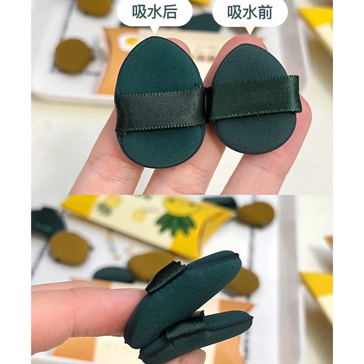 Mút Trang Điểm YAOZHI Mút Tán Kem BB Dạng Air Cushion Hình Quả Trứng / Nấm / Lòng Đỏ Không Phai