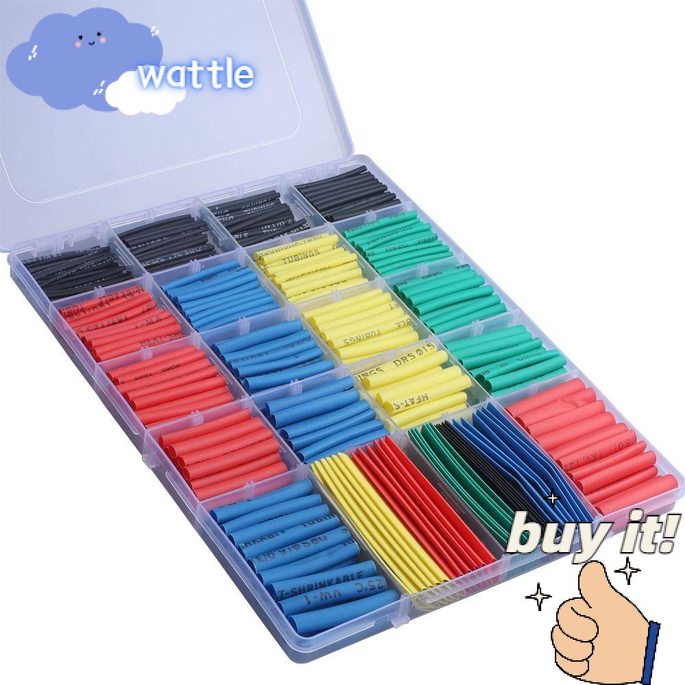 Bộ 470 Ống Co Nhiệt Chống Thấm Nước Nhiều Màu Tỷ Lệ 2: 1 Tiện Dụng