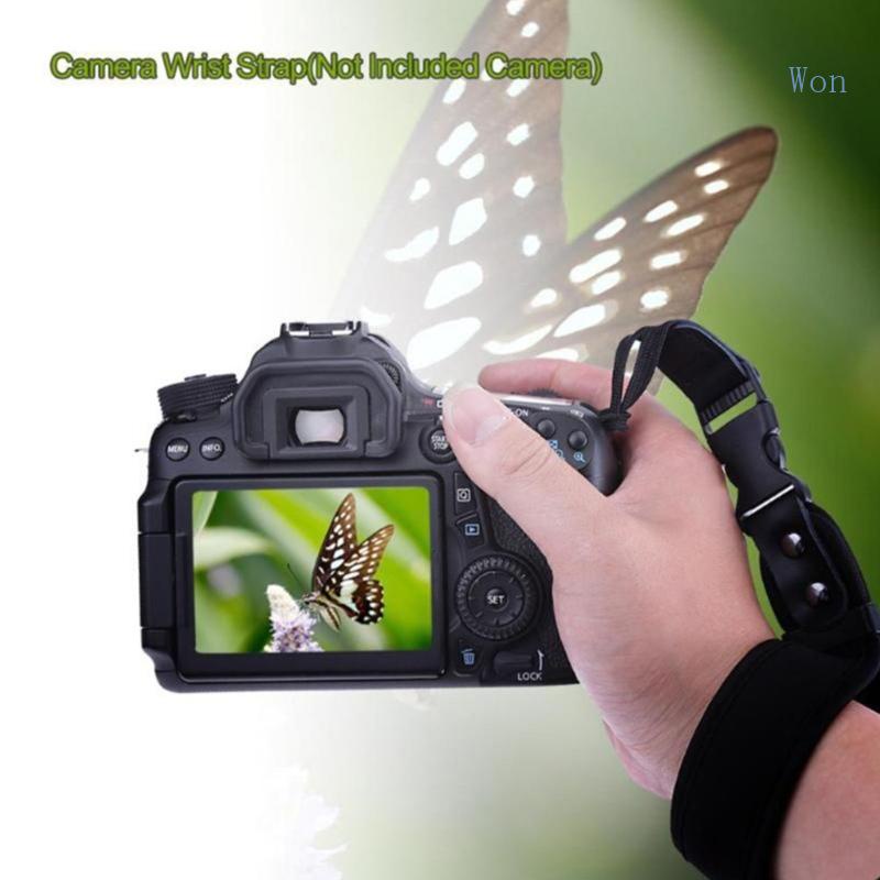 Dây Đeo Cổ Tay Bằng Nylon Có Thể Điều Chỉnh Cho Máy Ảnh DSLR