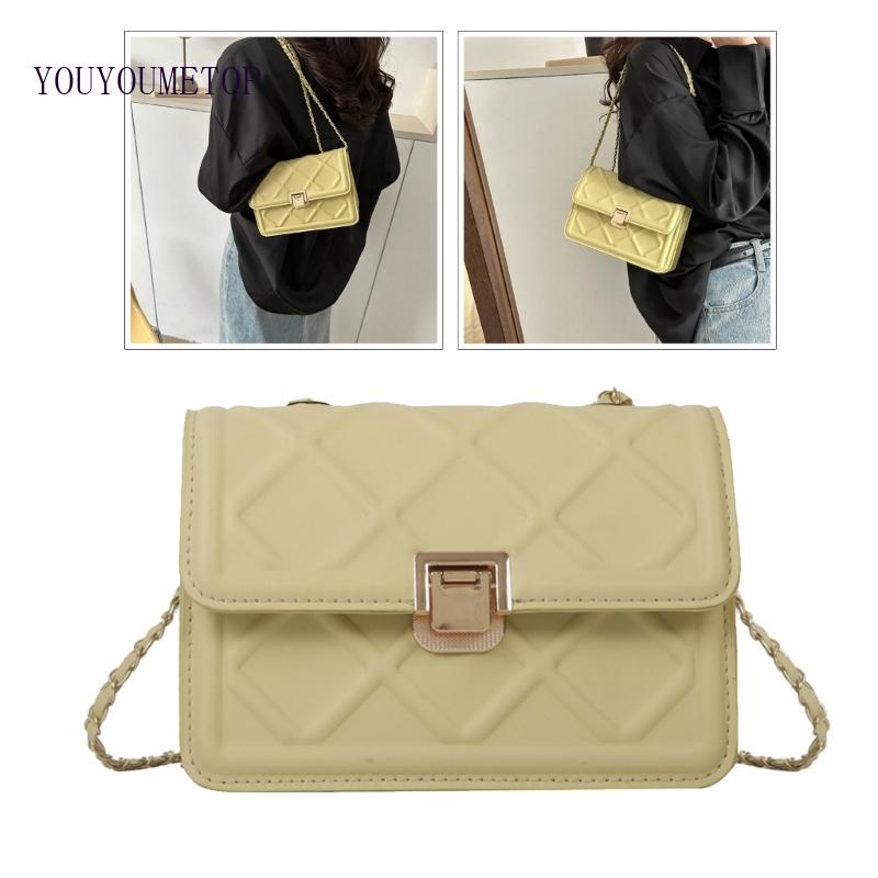 Túi Da PU Đeo Chéo Thời Trang Cho Nữ