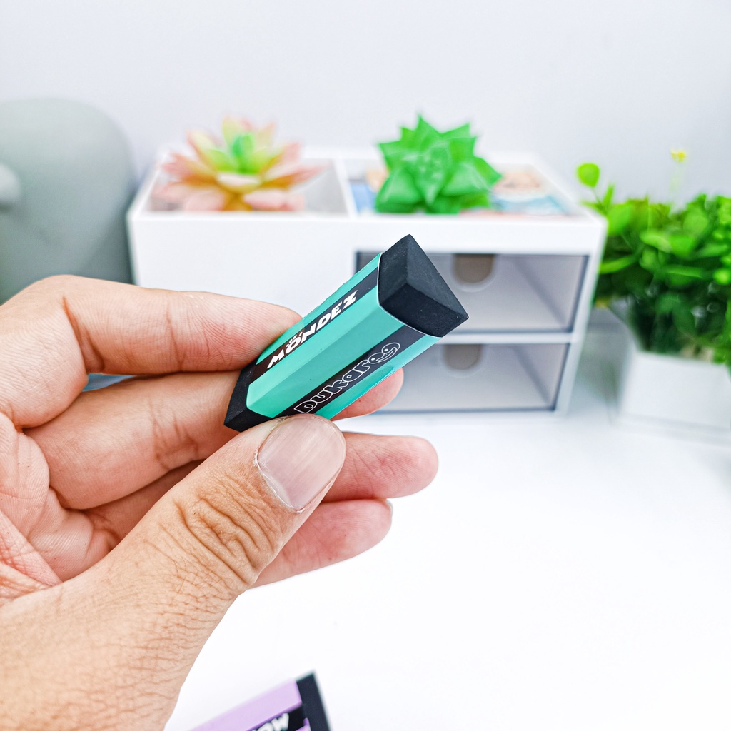 Gôm Tẩy MONDEZ Hình Tam Giác Làm Sạch Vết Chì Đen Nhanh Chóng, Chất Liệu An Toàn Cho Bé M20003